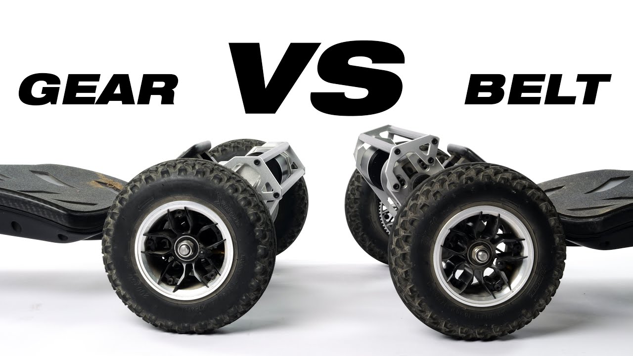 The Truth About Gear Drive vs Belt Drive Electric Skateboards