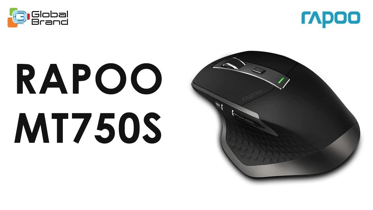 RAPOO MT750S Multi-mode Wireless Mouse | Global Brand Pvt Ltd