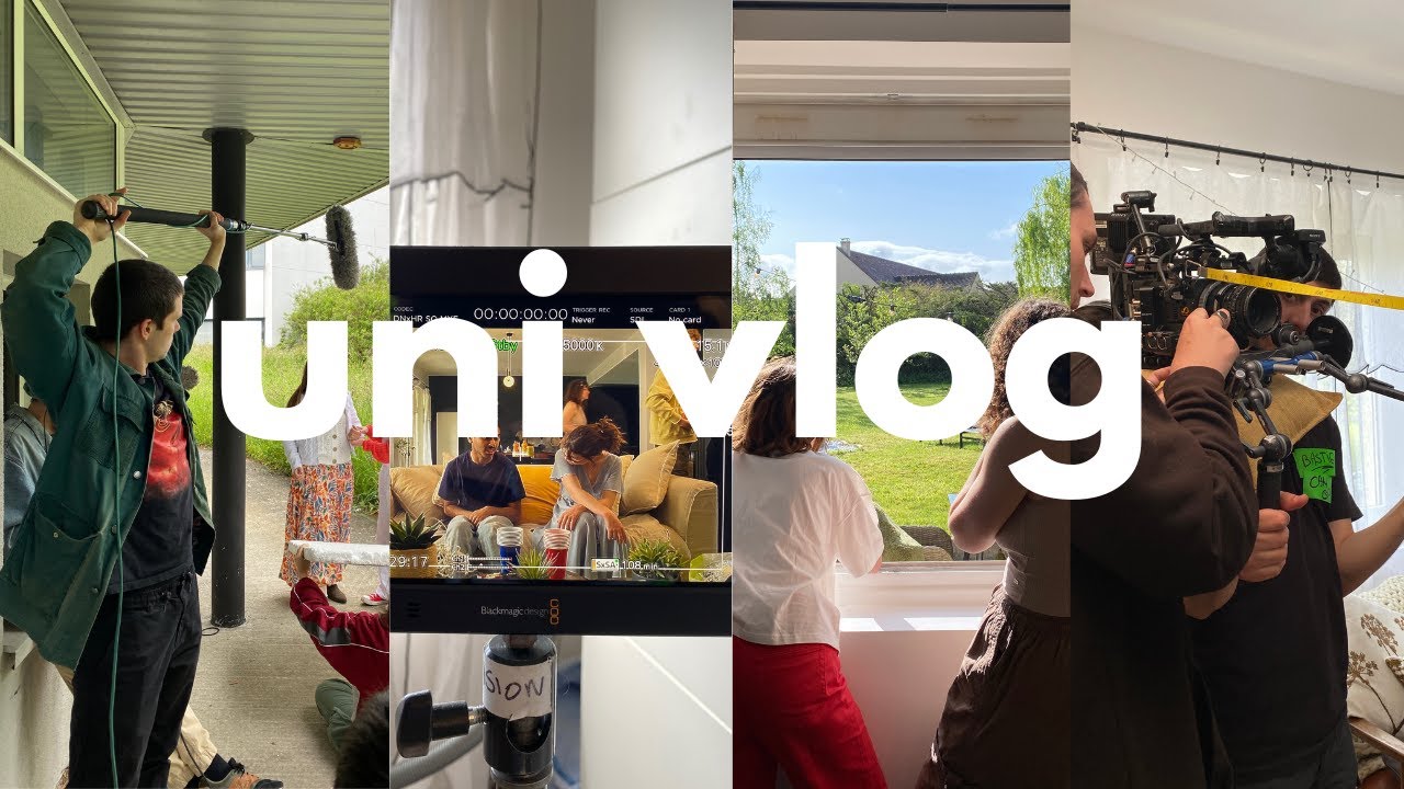 uni vlog | une semaine en école d'audiovisuel (3is)