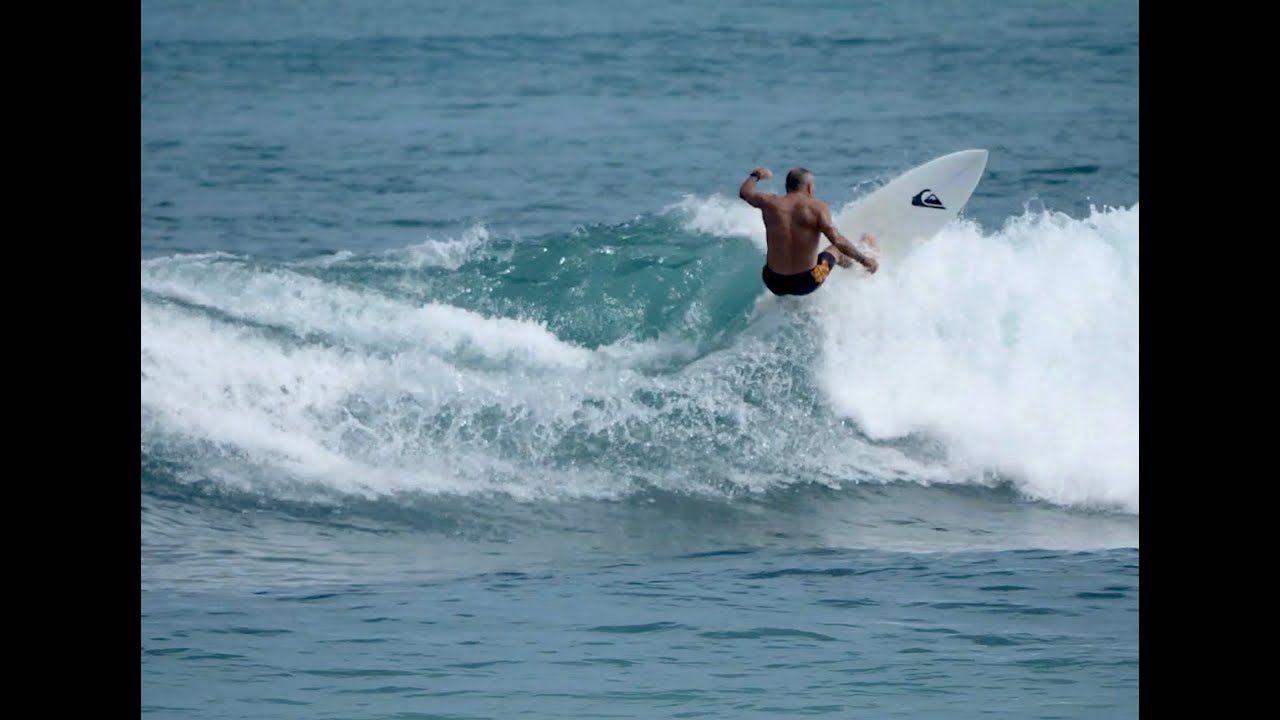 Tom Carrol, Dimity Stoyle and CIA early morning Surf at Tiger Tracks / G Land
