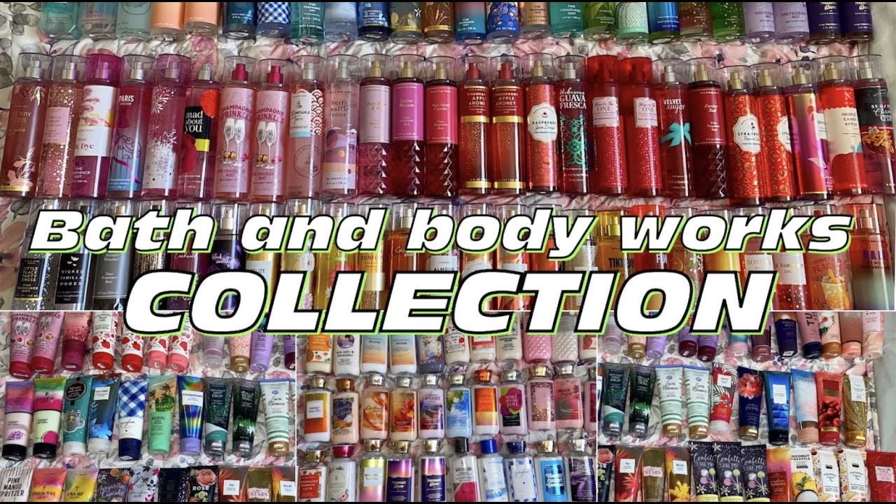 My HUGE Bath and Body Works COLLECTION! Lotions, Fragrance, Gels, Scrubs!