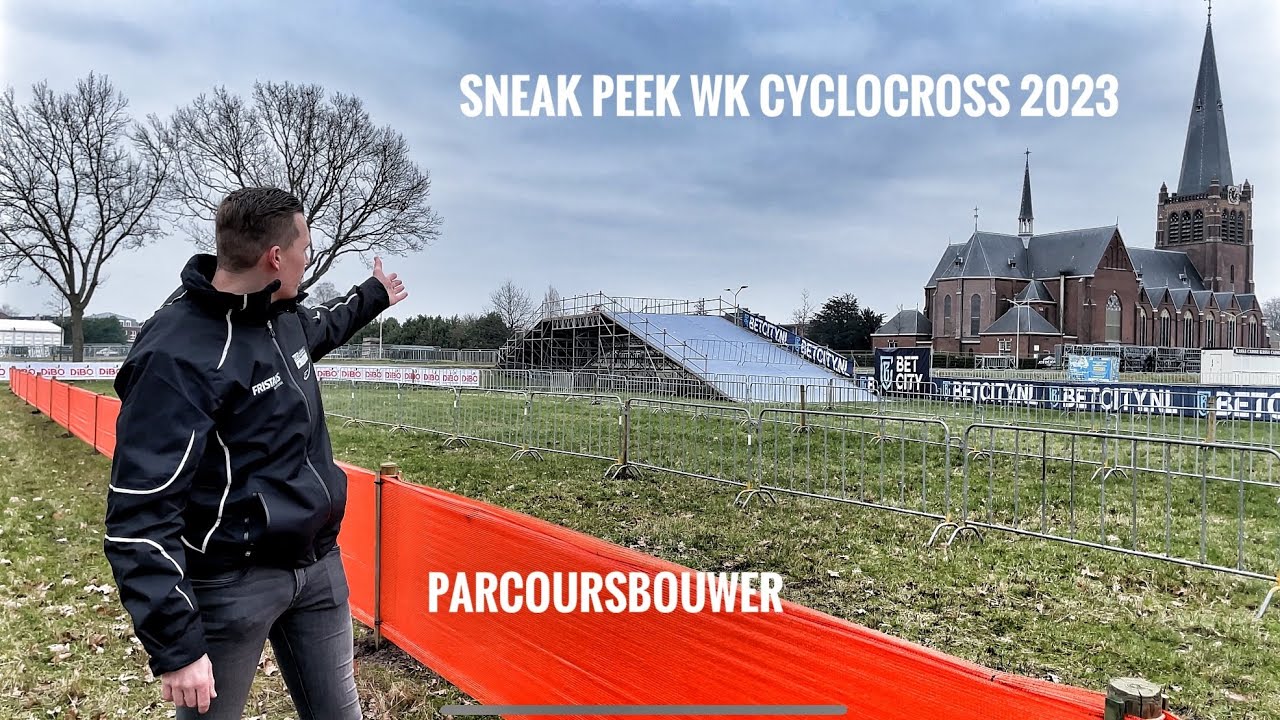 Sneak preview World Championship Hoogerheide 2023 / Parcours check met Jens van der Poel!