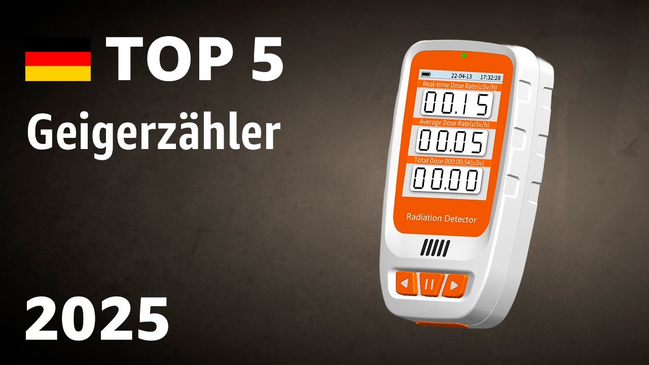 TOP&mdash;5. Beste Geigerz&auml;hler. Test & Vergleich 2025