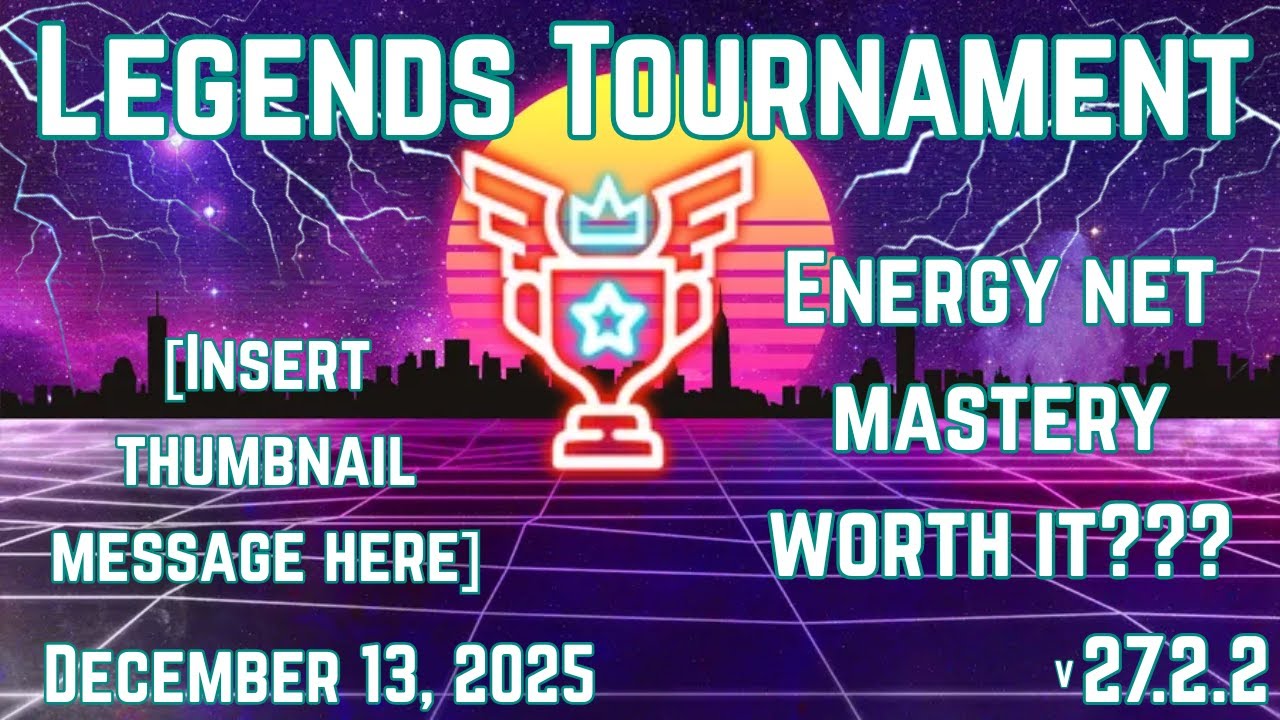 UW Duration Again?? Let The Others SUFFER :) - The Tower Legends Tournament -  12/13/2025