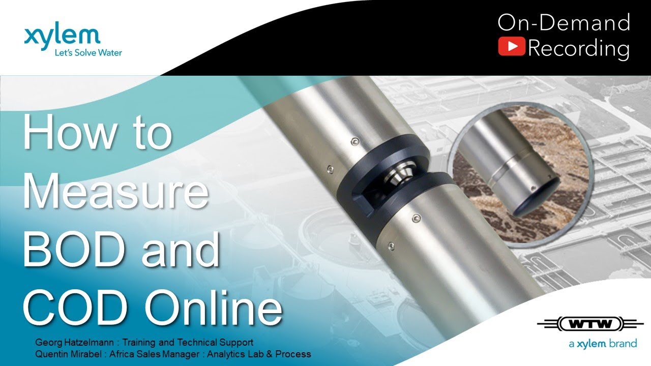 Webinar - How to Continuously Measure BOD and COD Online with WTW