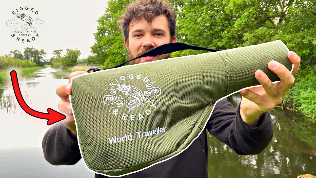 Rigged and Ready WORLD TRAVELLER - Multi-purpose TRAVEL Fishing rod
