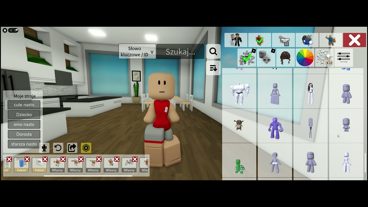Roblox jak zrobić ładnego awatara(Brookhaven)