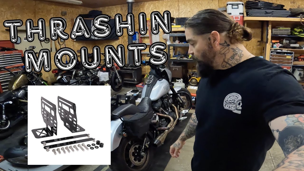 The Best Bag Option for Softails (Thrashin Supply Bag Hard Mounts)