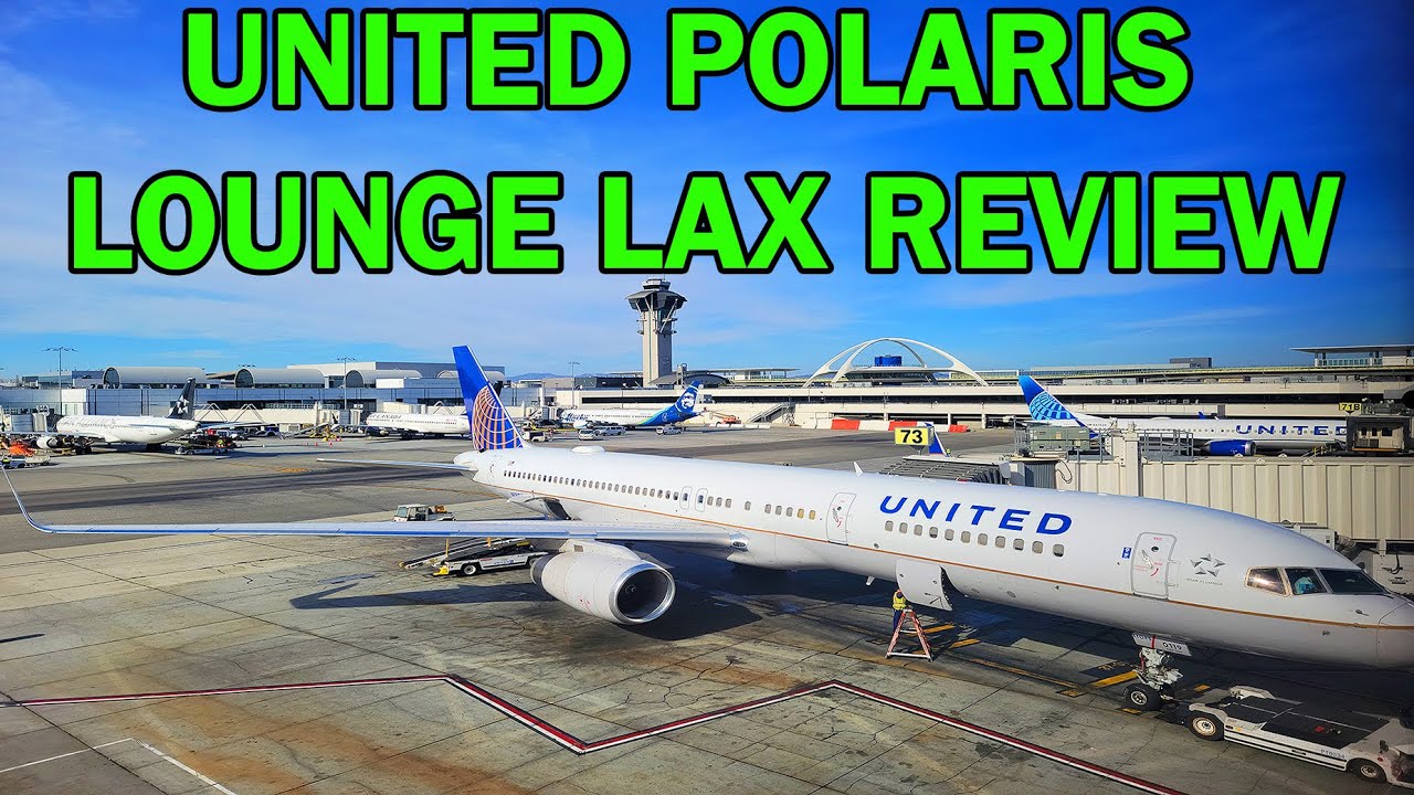 12 Hours in United Polaris Lounge LAX ( Los Angeles International Airport) Review Business Class