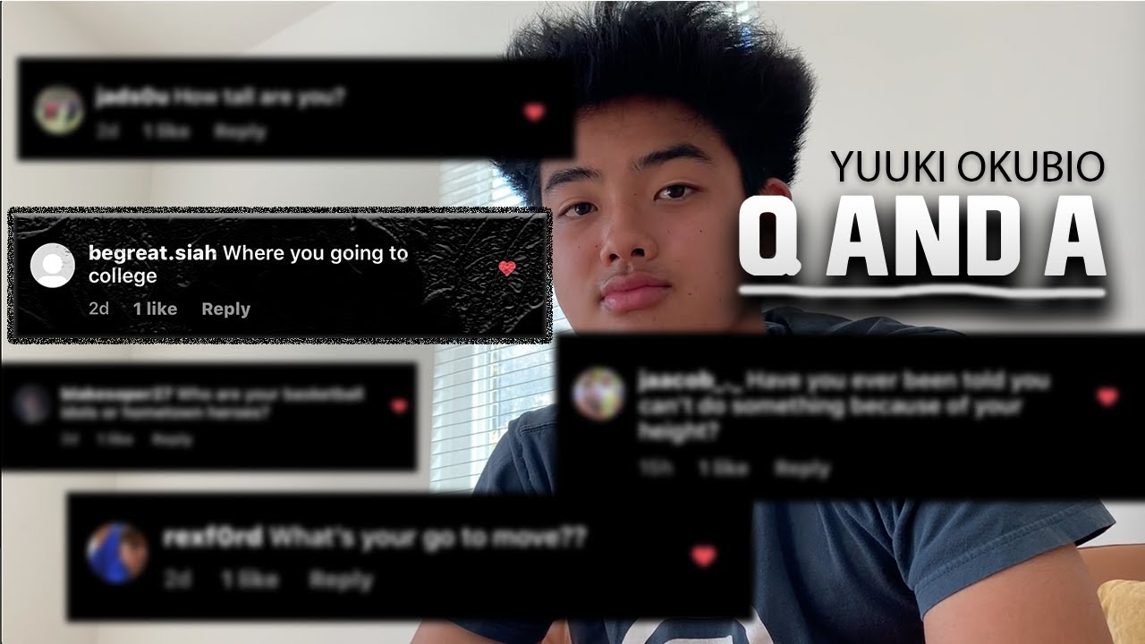 YUUKI OKUBO Q AND A! COLLEGE DECISION?!