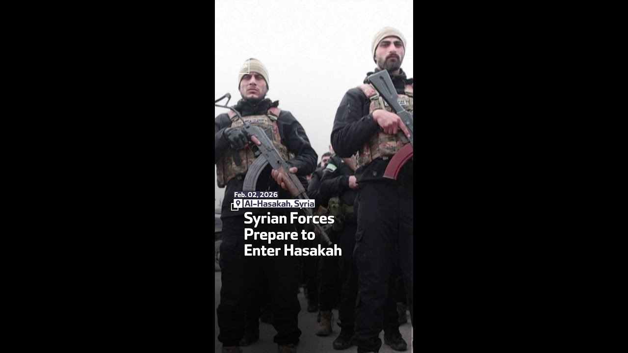 Syrian Forces Prepare To Enter Hasakah