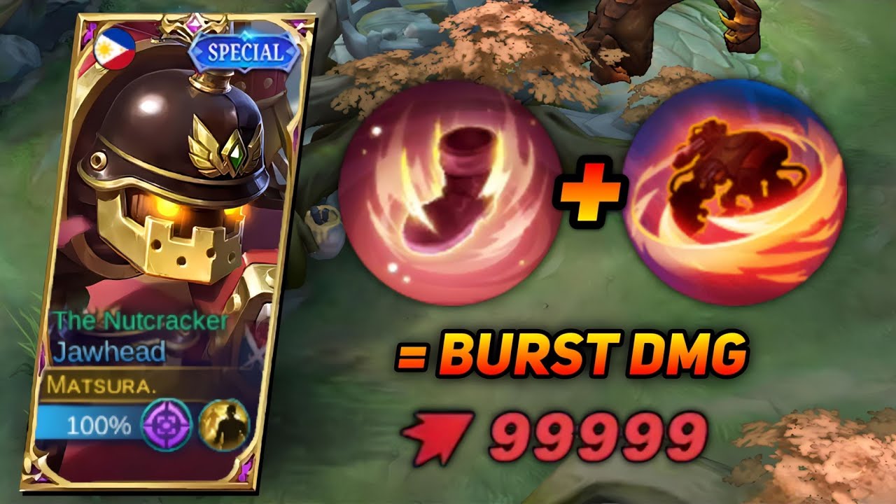 NO ONE CAN ESCAPE FROM JAWHEAD EXPLOSION (100% auto delete) BEST EMBLEM TALENT BUILD SET 1 HIT 2023