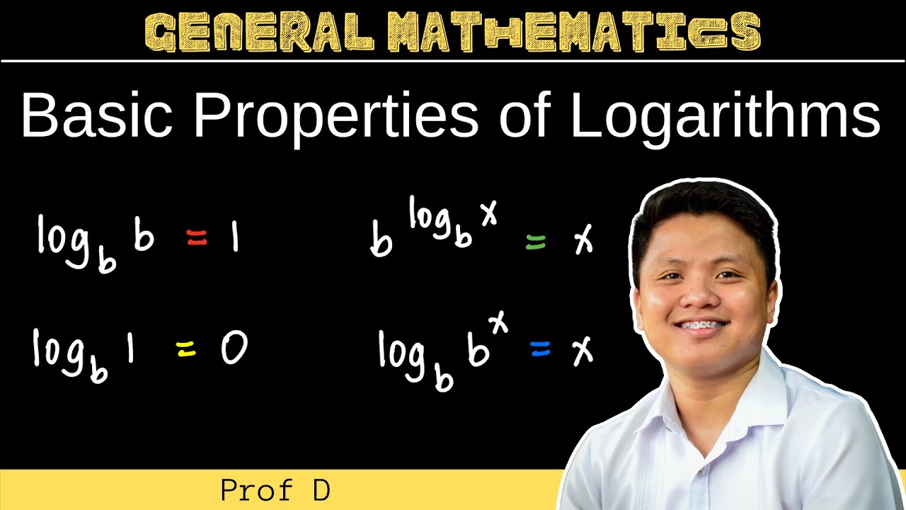 Basic Properties of Logarithms | General Mathematics