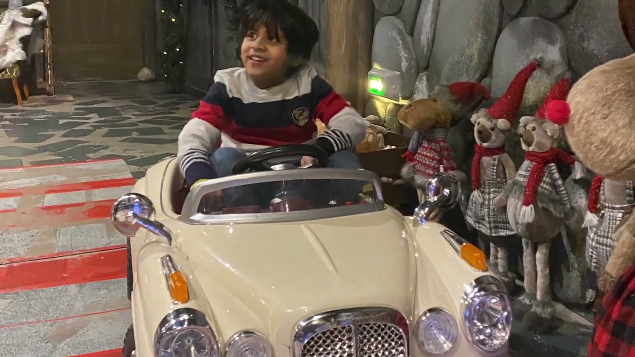 Levi to Santa Park - a snowy ride| Finland | Arctic circle | Santa park