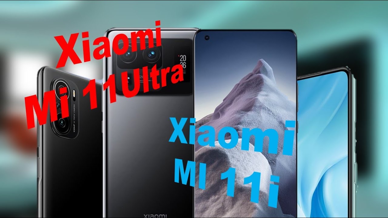 Présentation complète du XIAOMI MI 11 ULTRA ET MI 11I