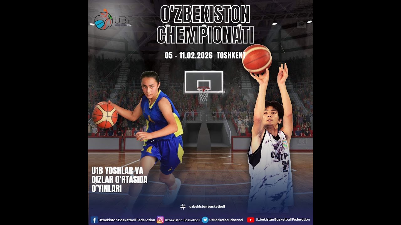 O’zbekiston Chempionati I Qizlar U18 I Qoraqalpog'iston - Yoshlar terma I 06.02.2026