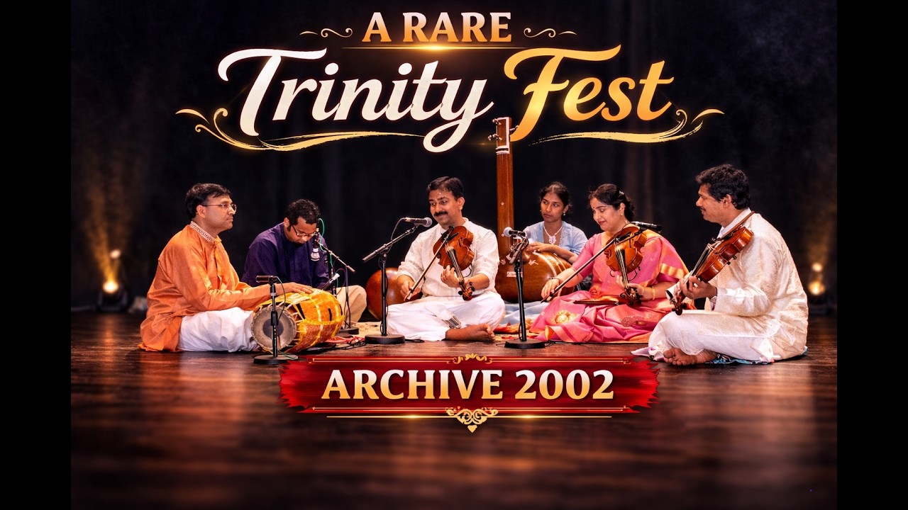 Lalgudi Bani Violin & Karaikudi Mani Bani Mridangam | Melbourne Trinity Heritage Fest 2002 Archive