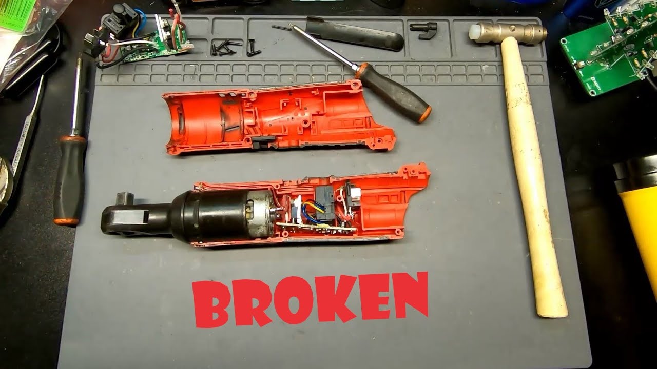 Ремонт трещотки Milwaukee M12