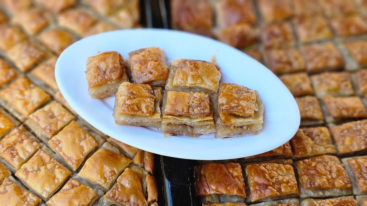 KOLAY BAKLAVA TARİFİ & 5 DAKİKADA BAKLAVA YAPIMI