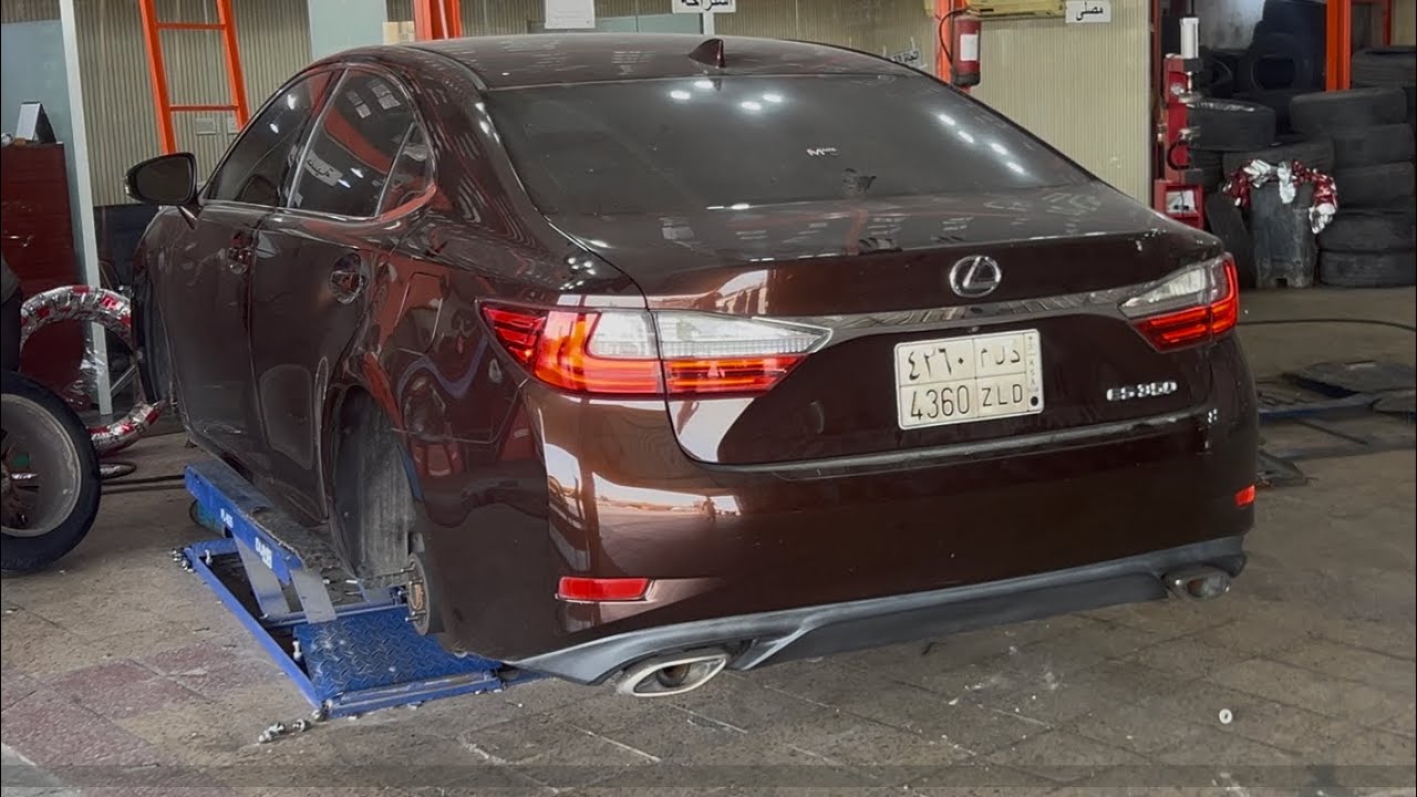 تجديد بعض قطع بطن  للكزس es350
