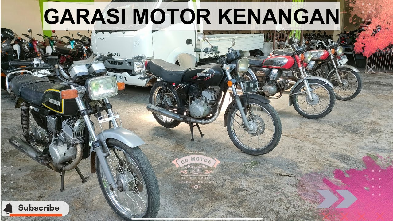 MOTOR TAHUN 1980 AN TAMPIL DI GARASI MOTOR JADUL