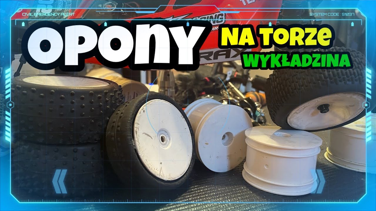Jakich opon używa się najczęściej w Polsce na wyścigach RC off roadowych na hali?