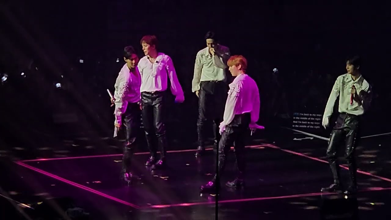Monsta X - Middle Of The Night - The X : Nexus World Tour in Bangkok