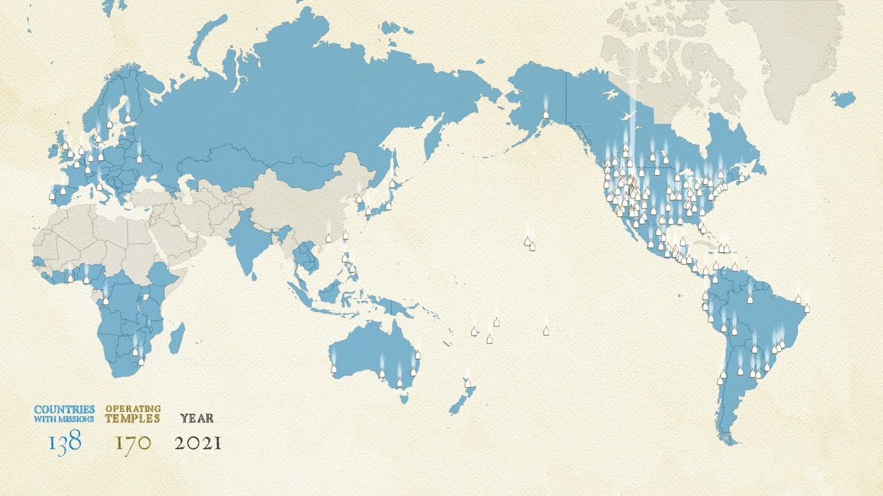 History and Growth of The Church of Jesus Christ of Latter-day Saints, 2021