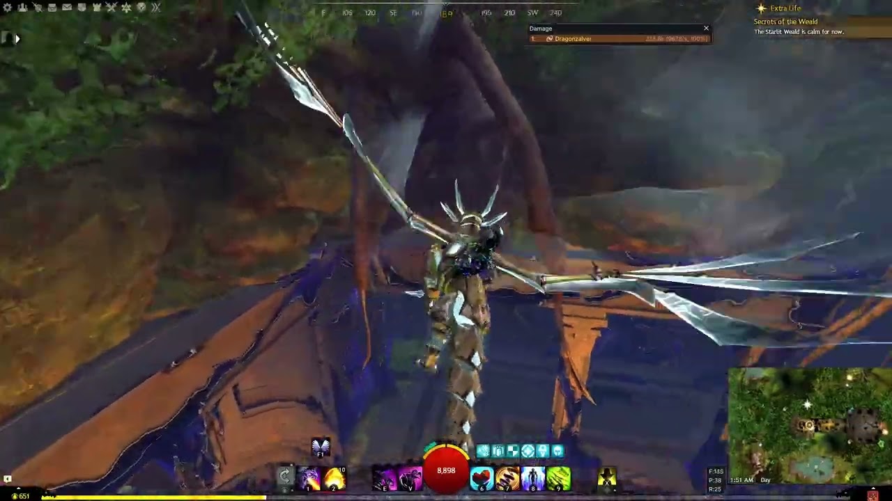 guild wars 2 voe instance room with legendary staff fully explored
