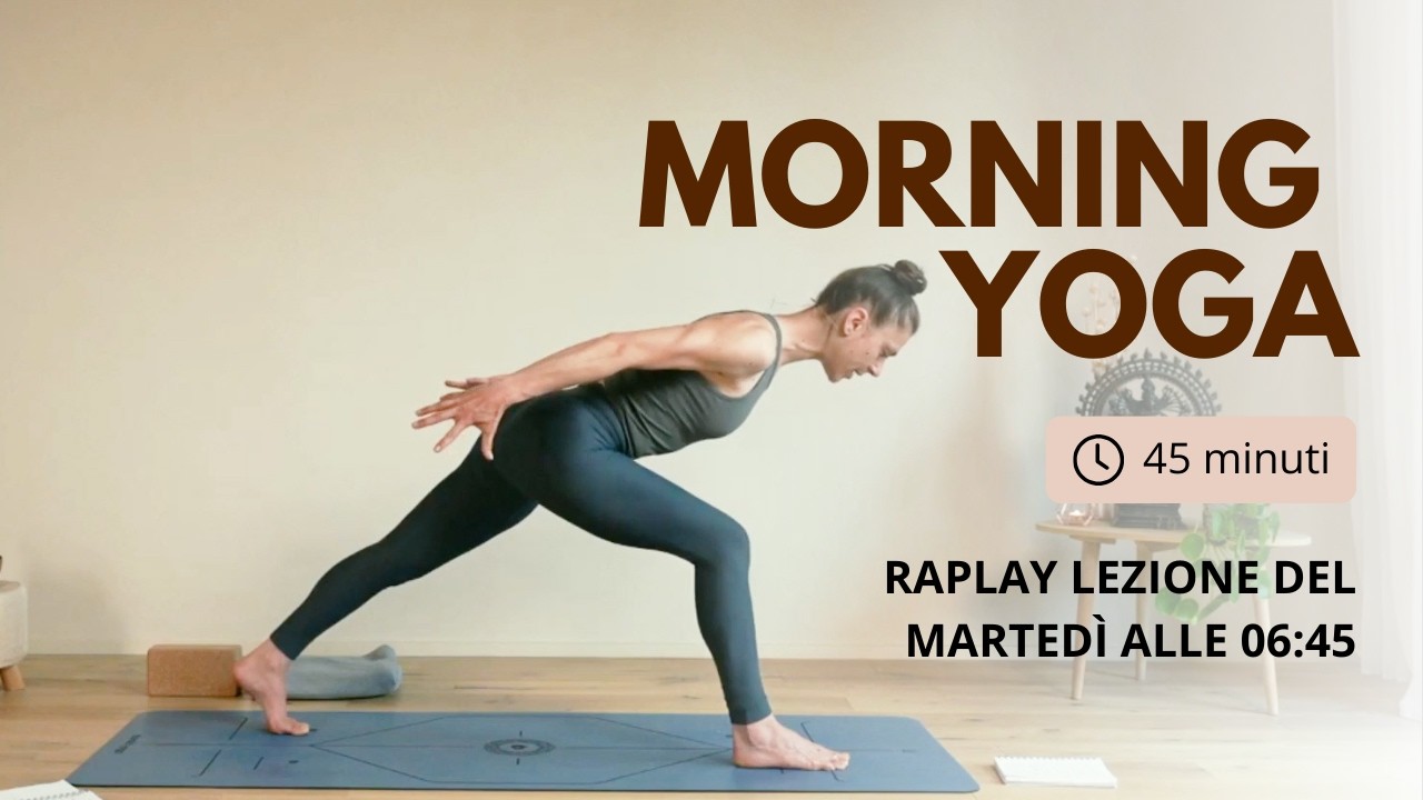 YOGA al mattino presto | Hatha flow replay dall’archivio di Nuvola Yoga