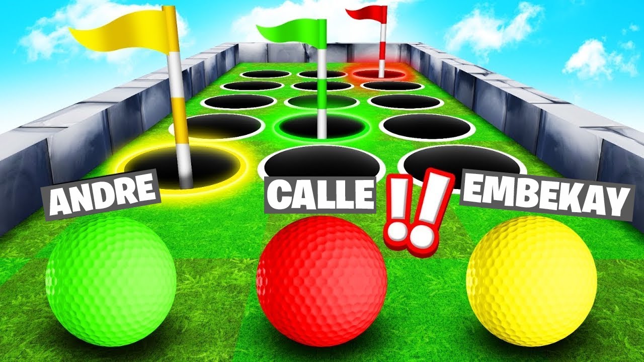 ALLES HOLE IN ONE mit @AANDRE und @Embekay_