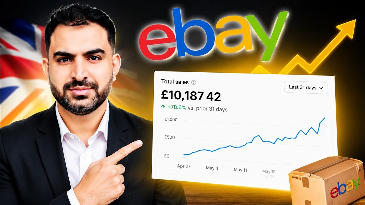 From &pound;0 to &pound;10,000 a Month Selling on eBay UK