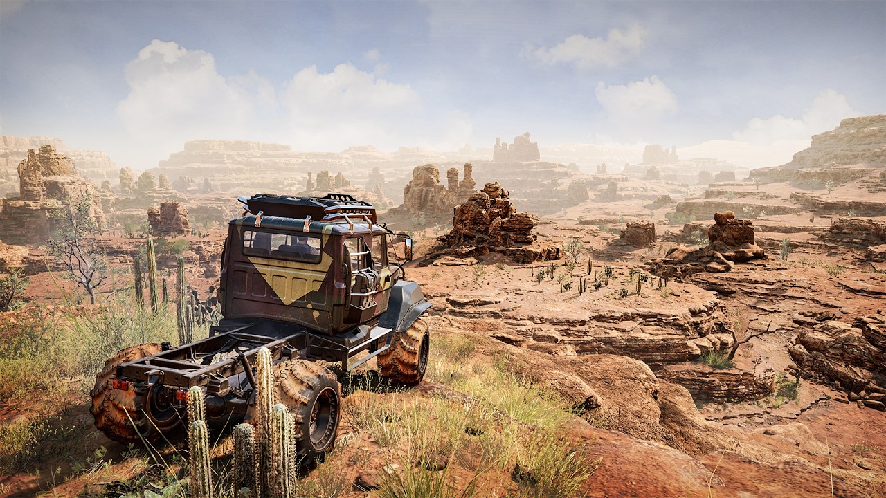 Let's try offroad - Expeditions: A mudrunner game