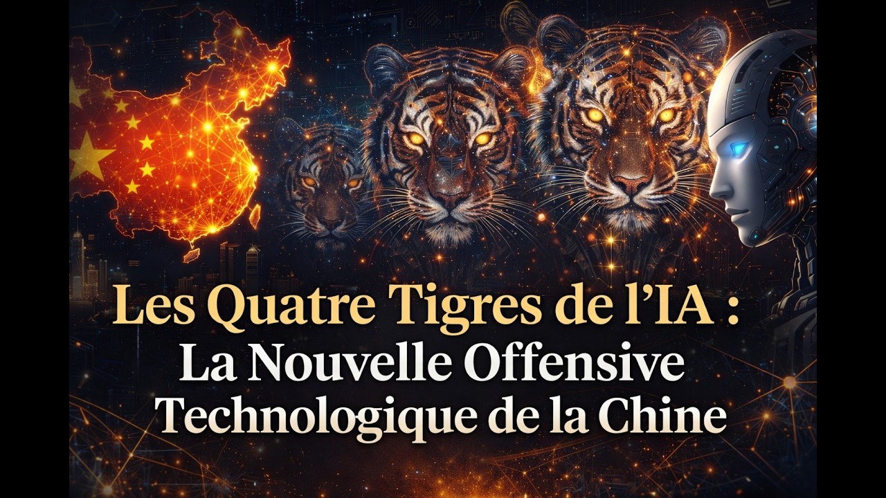 Les Quatre Tigres de l’IA : La Nouvelle Offensive Technologique de la Chine