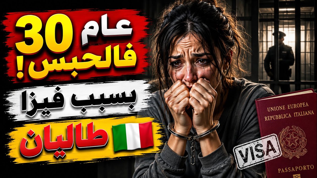 دوزت 30 عام فالحبس بسبب فيزا طاليان… حلم الهجرة اللي سالى بجريمة