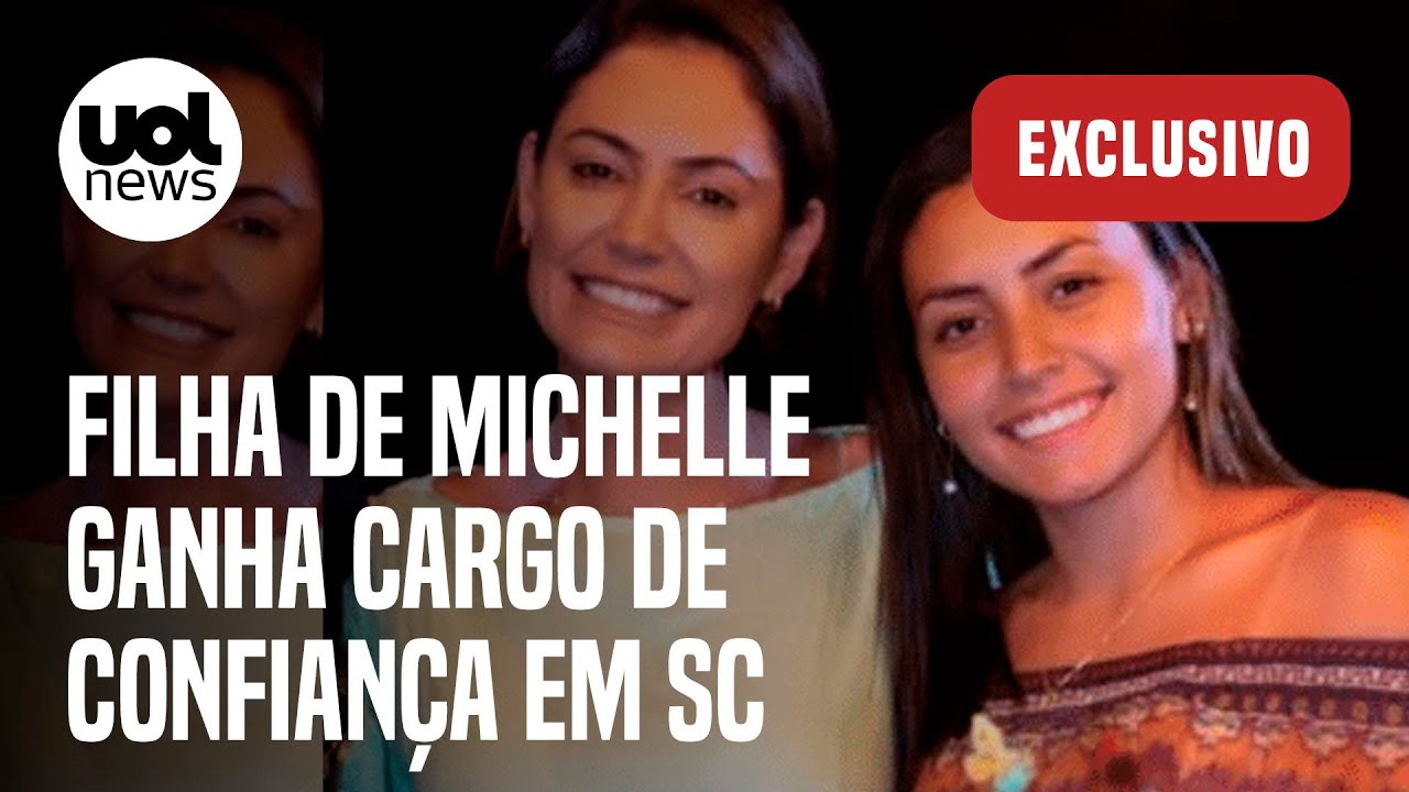 Filha de Michelle Bolsonaro ganha cargo de confiança no governo de Santa Catarina