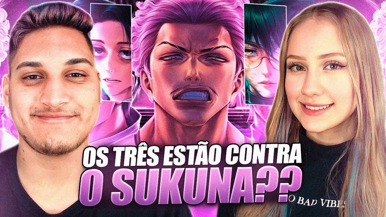 ♪ Nova Geração (Maki, Hakari e Yuta) | AniRap - REACT EM CASAL