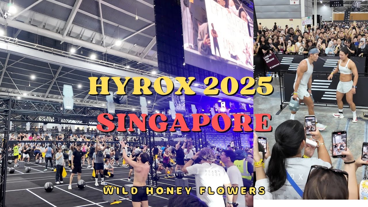 HYROX Singapore 2025 🏆🔥 | Amotti & Choi Seung Yeon Take 2nd in Mixed Doubles!