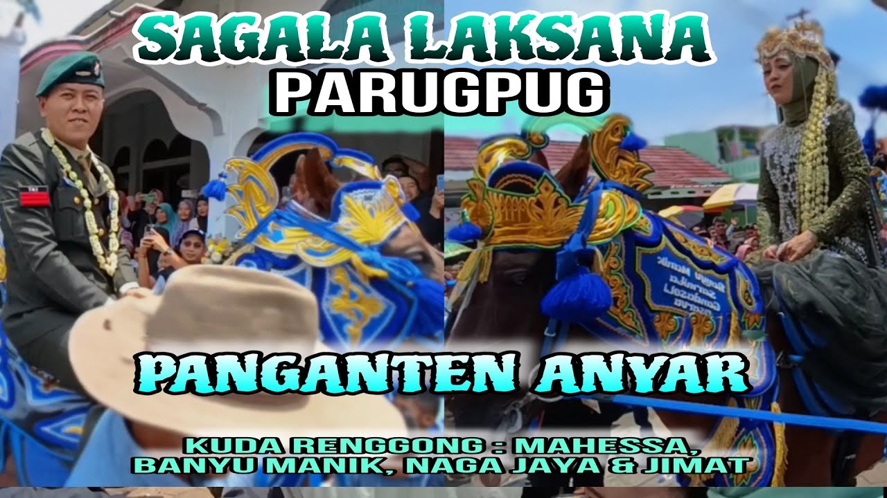 kuda renggong sumedang PENGANTIN TENTARA NAIK KUDA RENGGONG #kudarenggongsumedang  #sagalalaksana