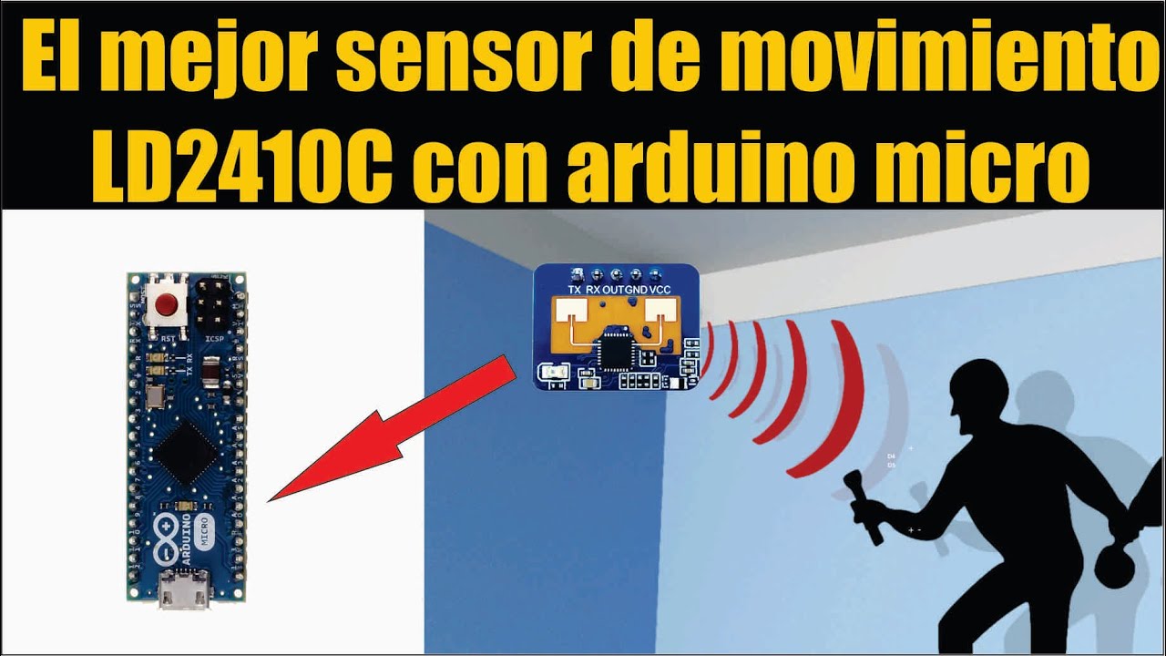 LD2410C Configuración con App, Circuito y Prueba con Arduino Micro