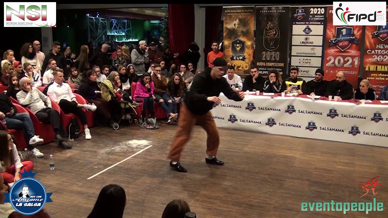 SALSANAMA' 2020 : PIZI DANIELE  VS  RODRIGO GIMENEZ  PROFESSIONAL MEN -  68 -