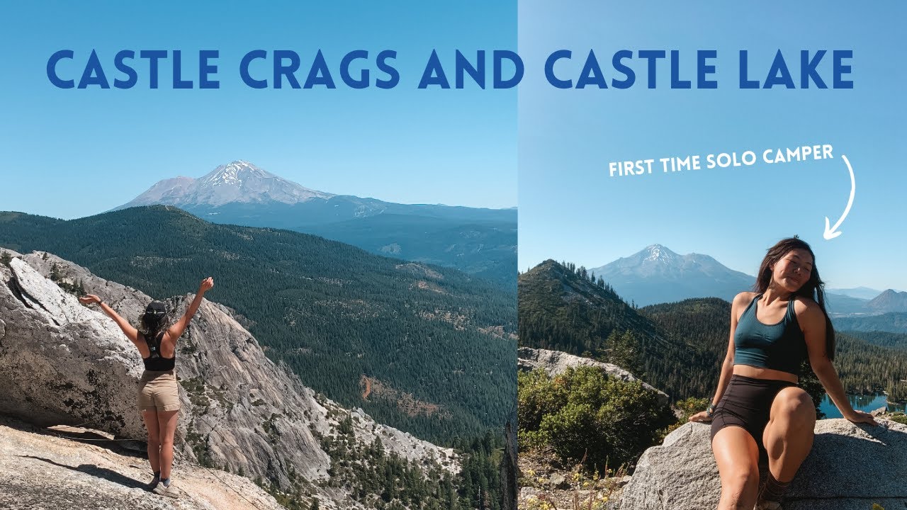 CASTLE CRAGS STATE PARK | solo hiking & camping vlog