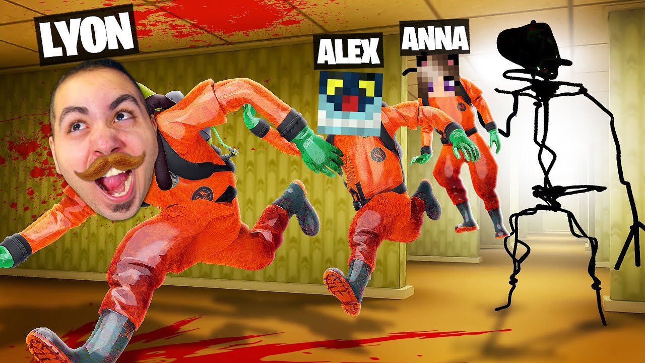 URLIAMO DI PAURA nelle NUOVE BACKROOMS con I MIEI AMICI!!