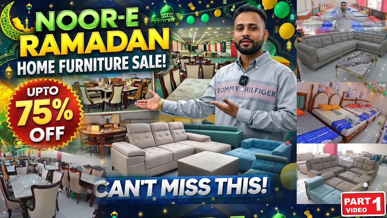 75% Discount Biggest Factory sale - Luxury furniture at affordable prices best store Hyderabad