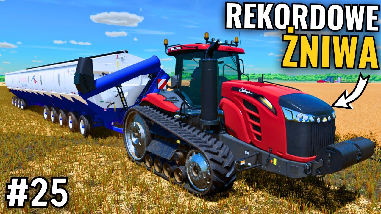 Rozpoczynam REKORDOWE ŻNIWA na płaskiej mapie #25