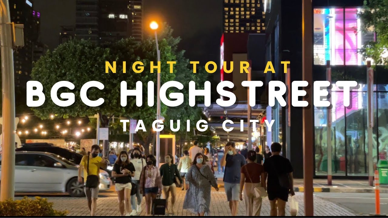 Bonifacio High Street | Weekend Night Tour with Lovely Serenade | @monandjovlogs