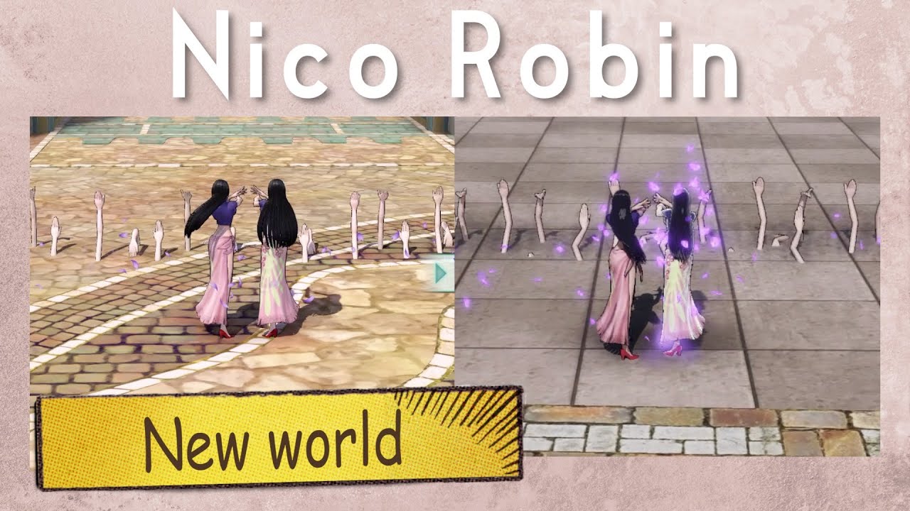 【海賊無双３,４】ニコ・ロビン【ONE PIECE Pirate Warriors 3,4】