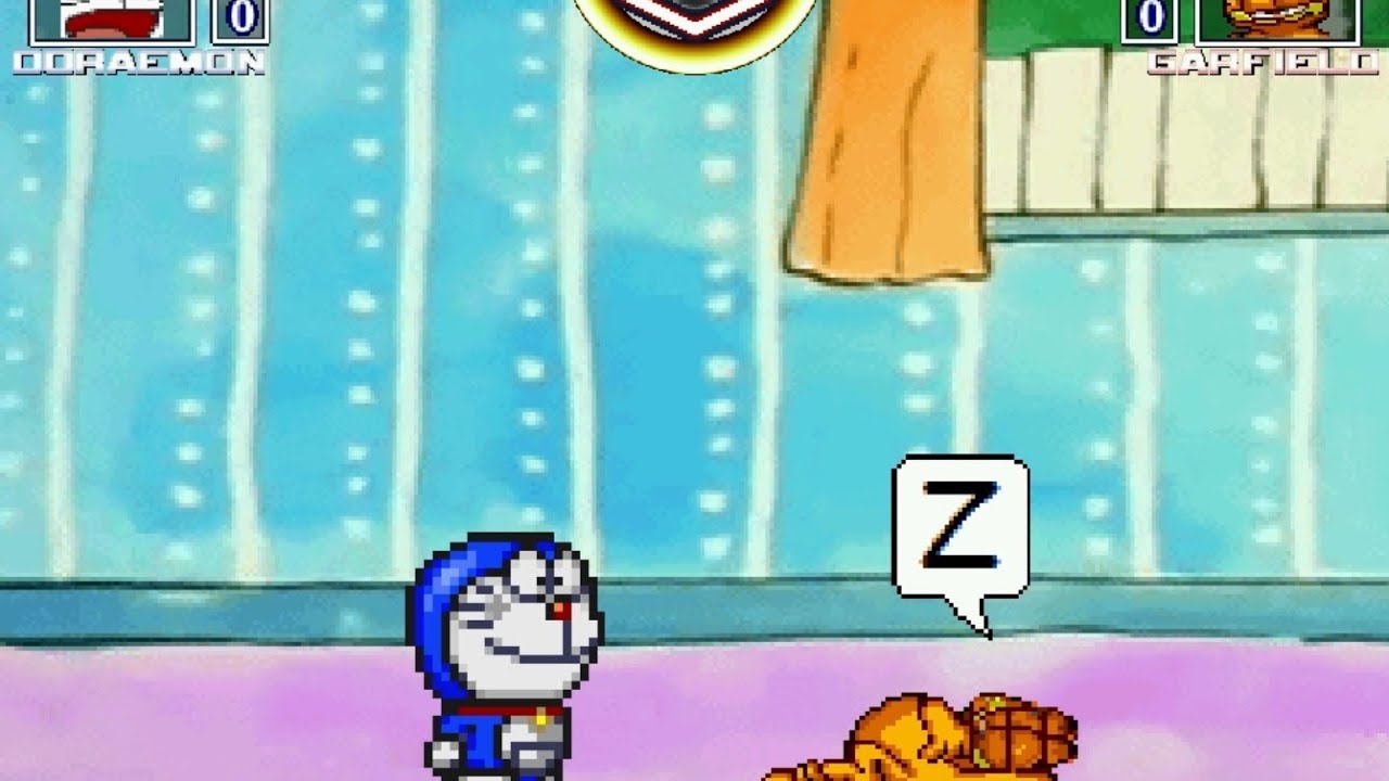 MUGEN無限格鬥 哆啦A夢 VS 加菲貓 (Doraemon VS Garfield)