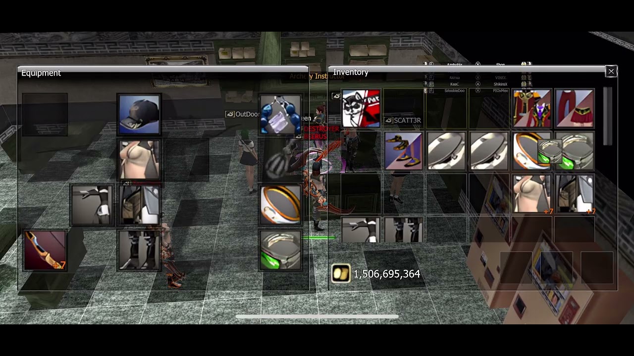 Archer Build Dex Type in KlassX Online Mobile