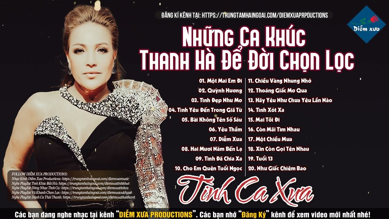 Tình Ca Xưa Thanh Hà | Tình Khúc Hải Ngoại Để Đời Hay Nhất